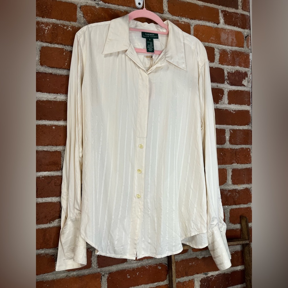 Ralph Lauren 100% Silk Top